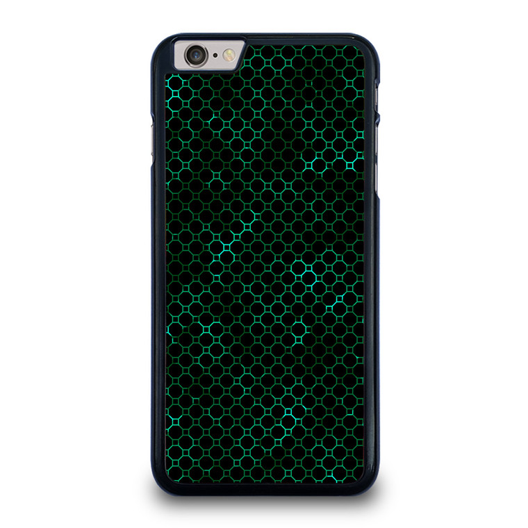 STYLISH HEXAGONAL GREEN PATTERN iPhone 6 / 6S Plus Case Cover