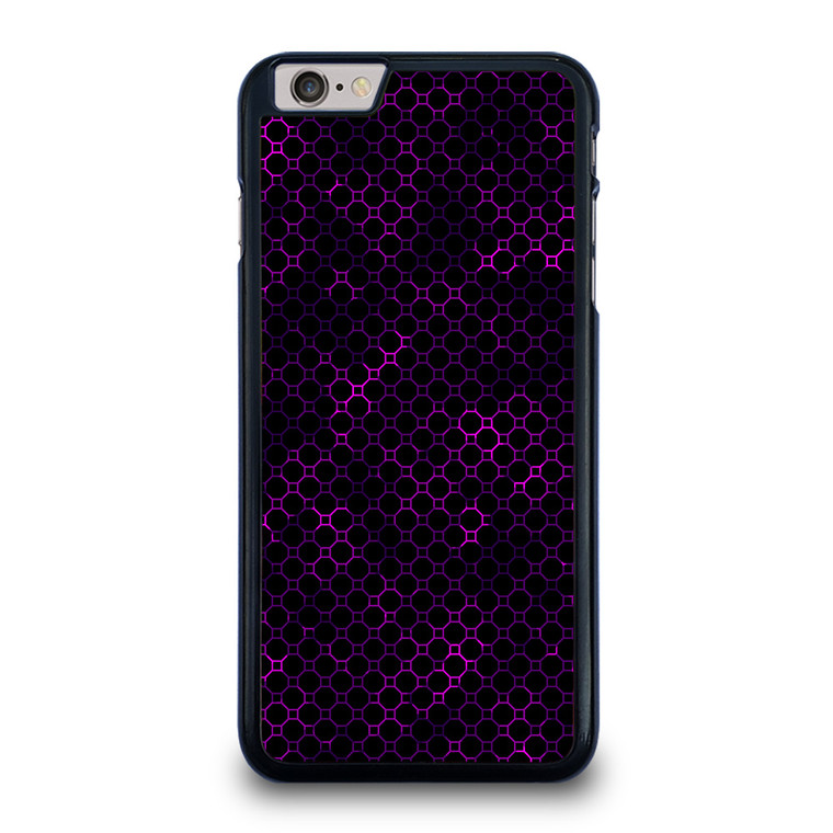 STYLISH HEXAGONAL VIOLET PATTERN iPhone 6 / 6S Plus Case Cover