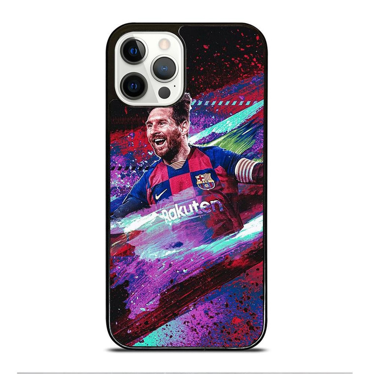 LIONEL MESSI BARCELONA ART iPhone 12 Pro Case Cover