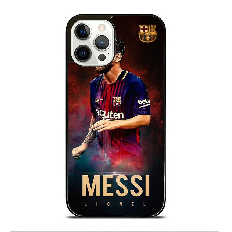 LIONEL MESSI BARCELONA FC iPhone 12 Pro Case Cover