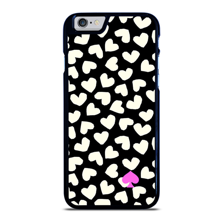 KATE SPADE LOVE HEART POLKADOTS iPhone 6 / 6S Case Cover