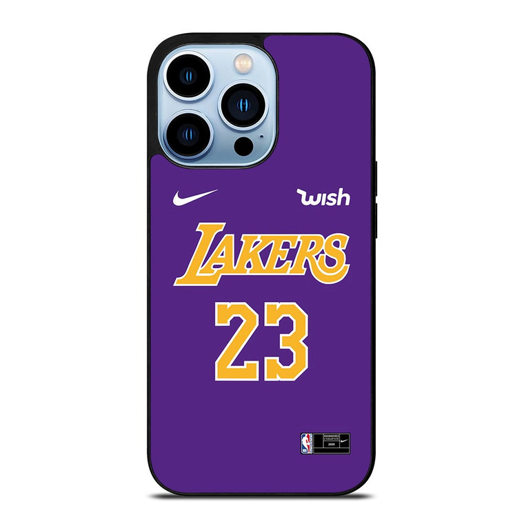 LA LAKERS LEBRON JAMES JERSEY iPhone 13 Pro Max Case Cover