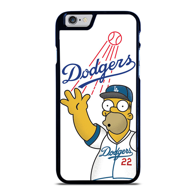 LOS ANGELES DODGERS THE SIMPSONS iPhone 6 / 6S Case Cover