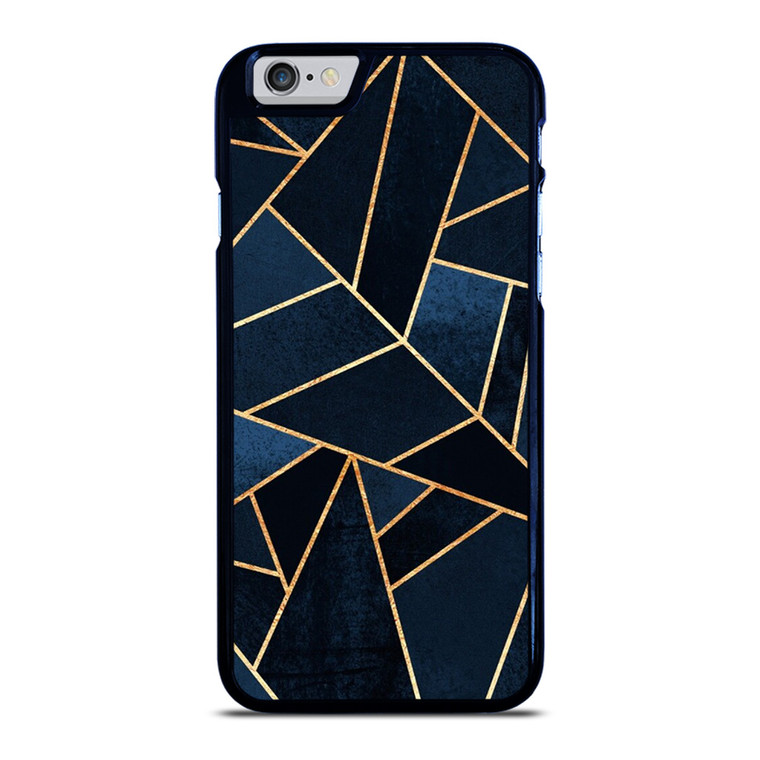 NAVY STONE CERAMIC ABSTRACT iPhone 6 / 6S Case Cover