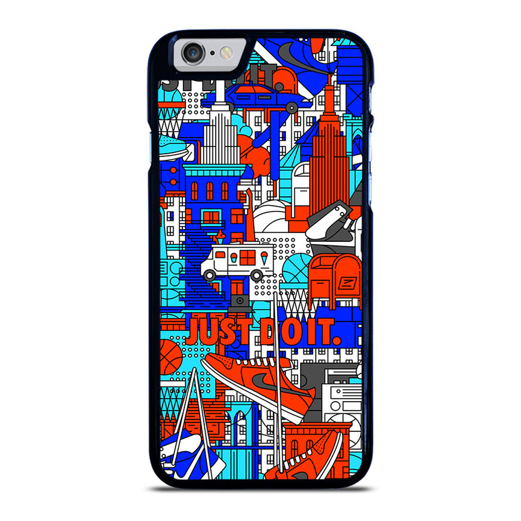 NIKE JUST DO IT ART COLLAGE iPhone 6 / 6S Case Cover