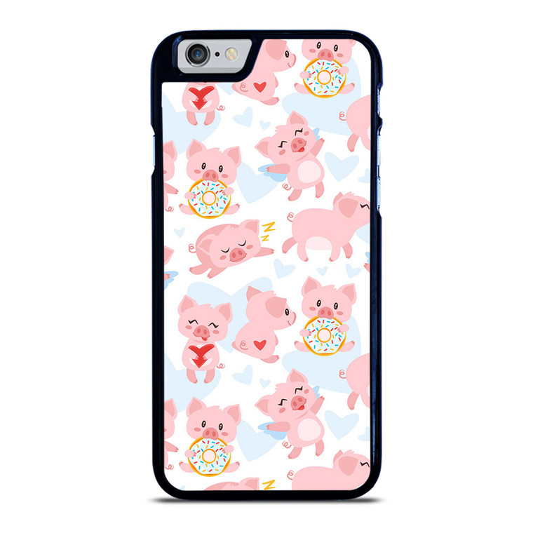 PINK BABY PIGS PATTERN iPhone 6 / 6S Case Cover