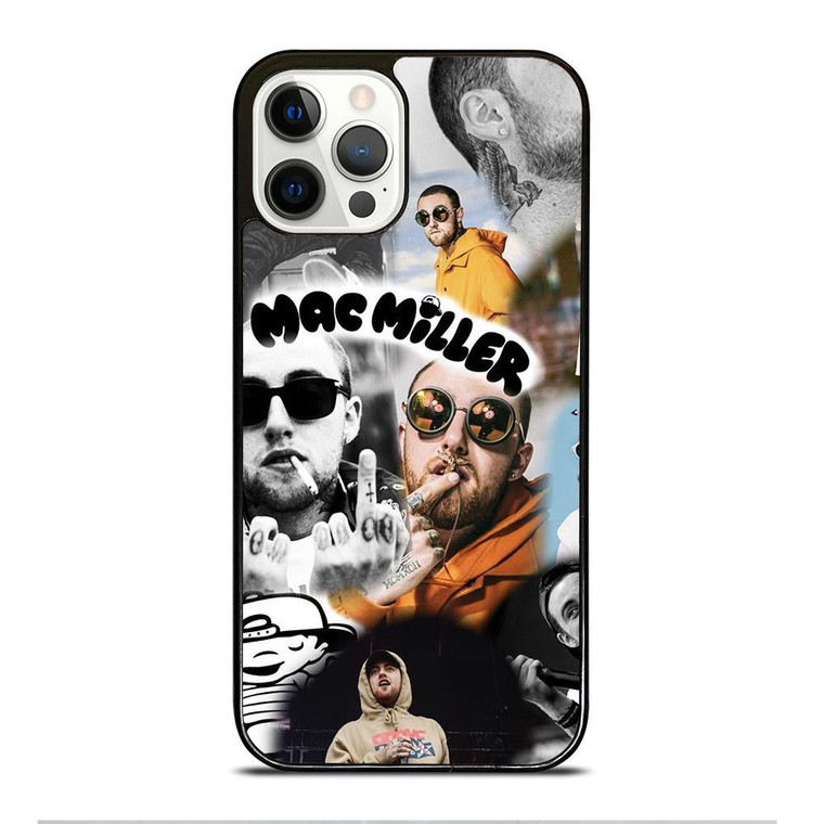 MAC MILLER COLLAGE iPhone 12 Pro Case Cover