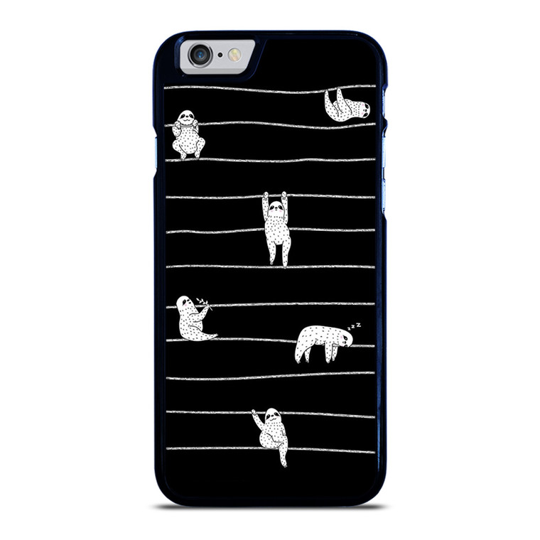 SLOTH KOALA STRIPE iPhone 6 / 6S Case Cover
