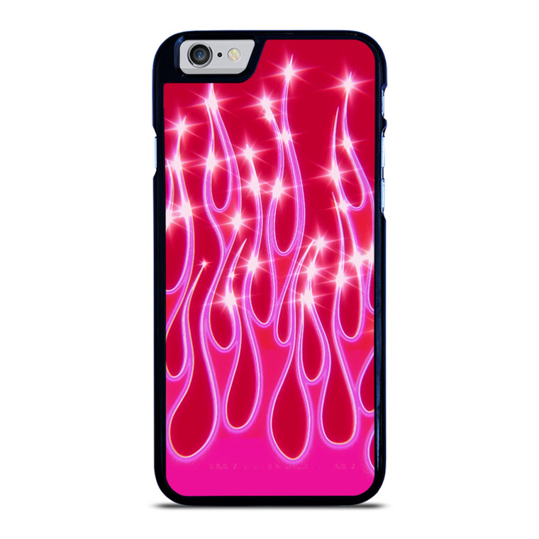 SNINY PINK FLAMES iPhone 6 / 6S Case Cover
