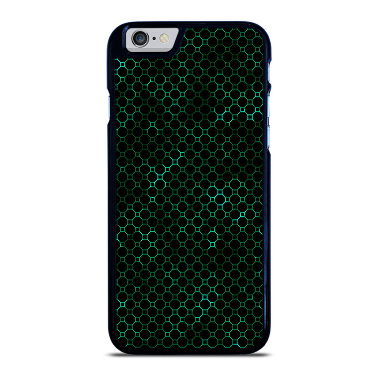 STYLISH HEXAGONAL GREEN PATTERN iPhone 6 / 6S Case Cover