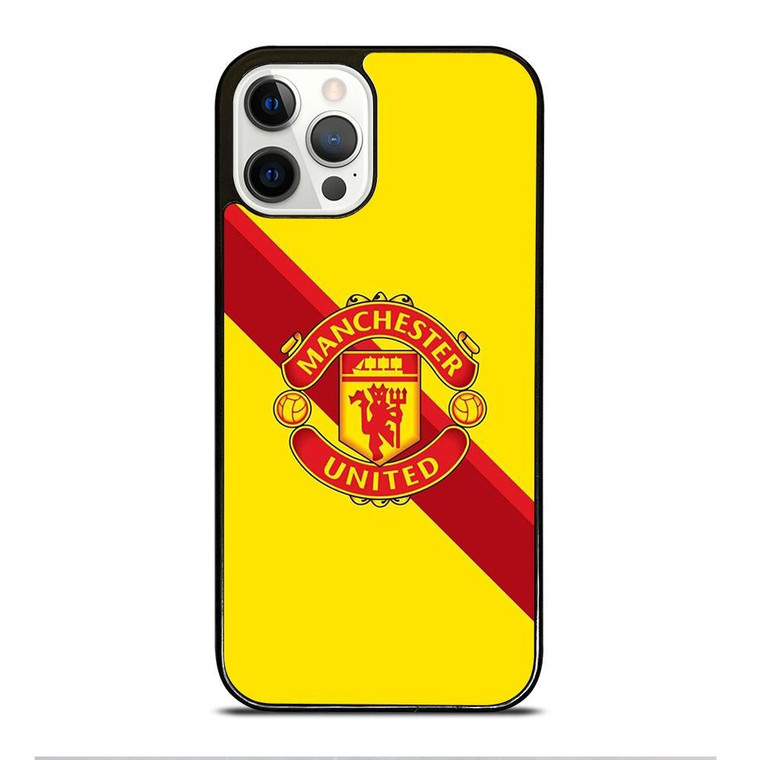 MANCHESTER UNITED FOOTBALL CLUB LOGO iPhone 12 Pro Case Cover