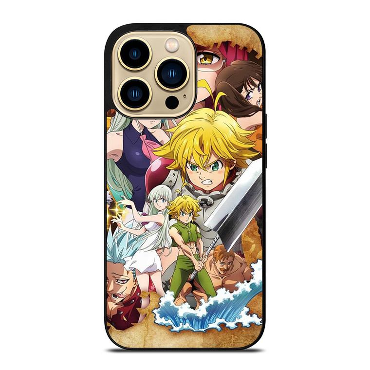 7 SEVEN DEADLY SINS ANIME CHARACTER iPhone 14 Pro Max Case Cover
