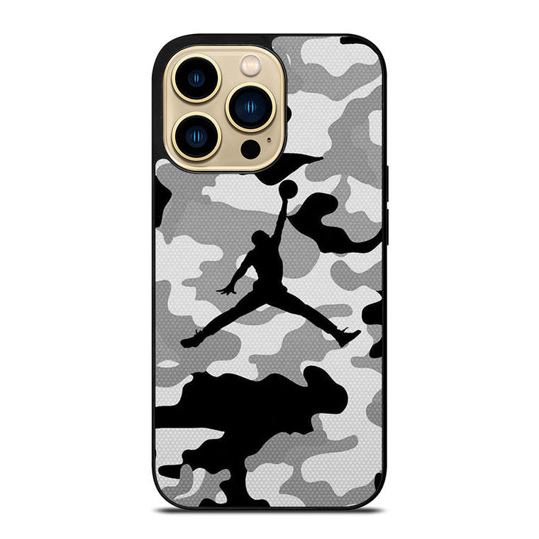 AIR JORDAN CAMO iPhone 14 Pro Max Case Cover