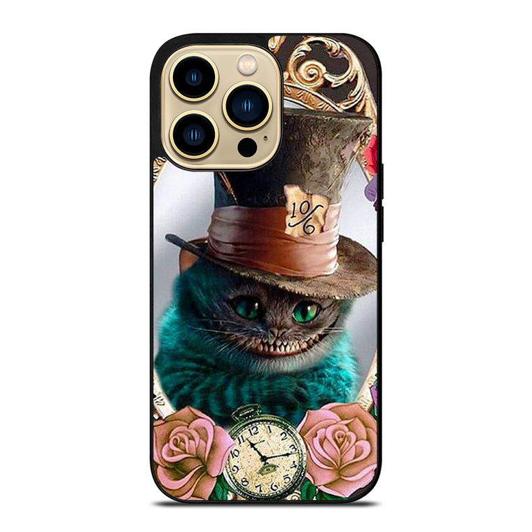 ALICE IN WONDERLAND CAT CUTE iPhone 14 Pro Max Case Cover
