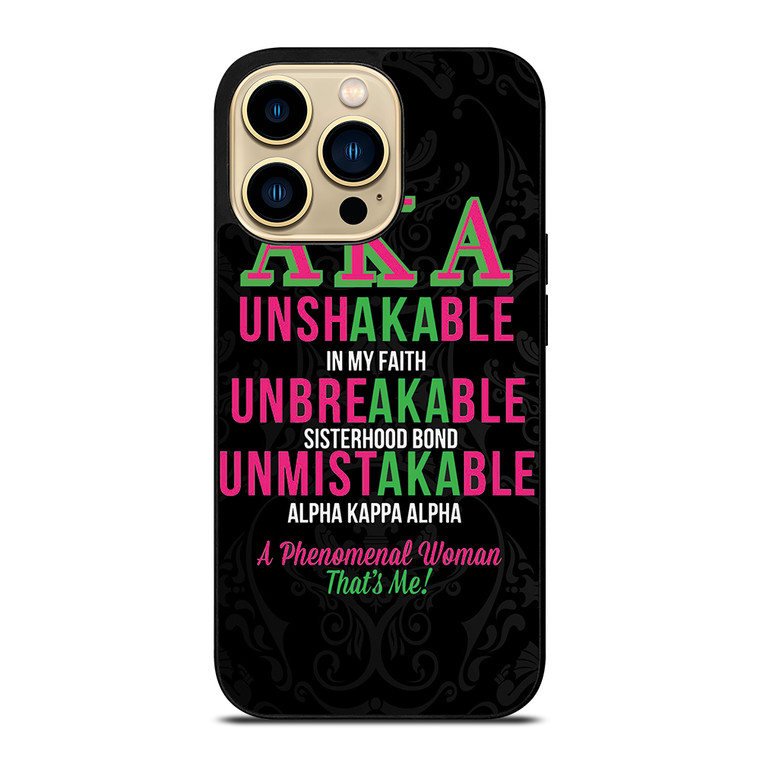 ALPHA KAPPA ALPHA QUOTE iPhone 14 Pro Max Case Cover