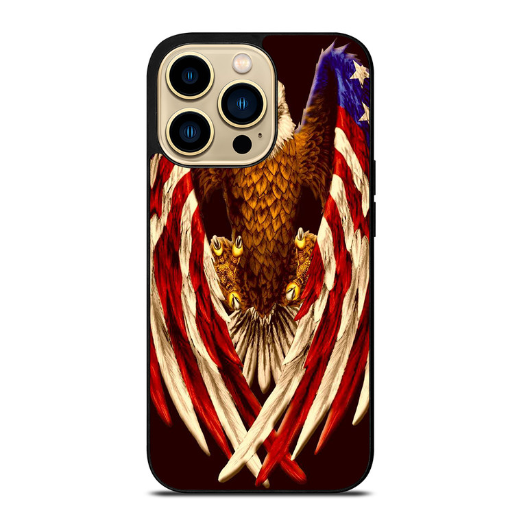 AMERICA FLAG EAGLE iPhone 14 Pro Max Case Cover