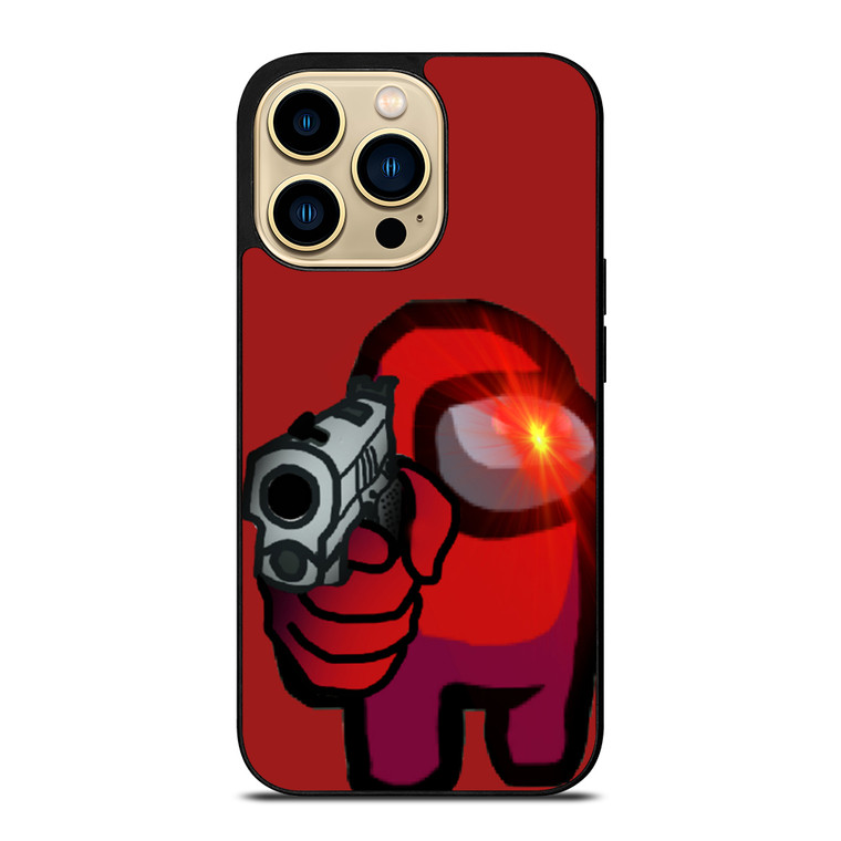 AMONG US IMPOSTOR RED iPhone 14 Pro Max Case Cover