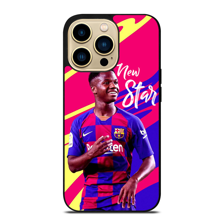 ANSU FATI BARCELONA FC iPhone 14 Pro Max Case Cover