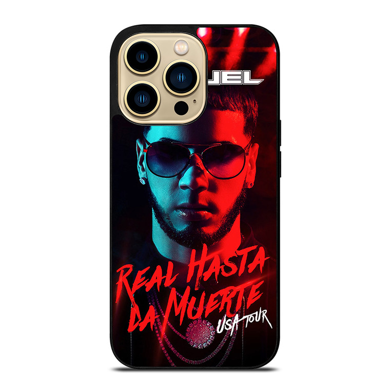 ANUEL AA REAL HASTA LA MUERTE USA TOUR iPhone 14 Pro Max Case Cover