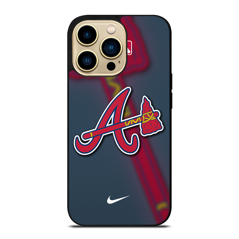 ATLANTA BRAVES MLB LOGO iPhone 14 Pro Max Case Cover
