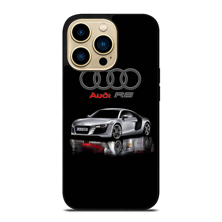 AUDI R8 CAR LOGO iPhone 14 Pro Max Case Cover