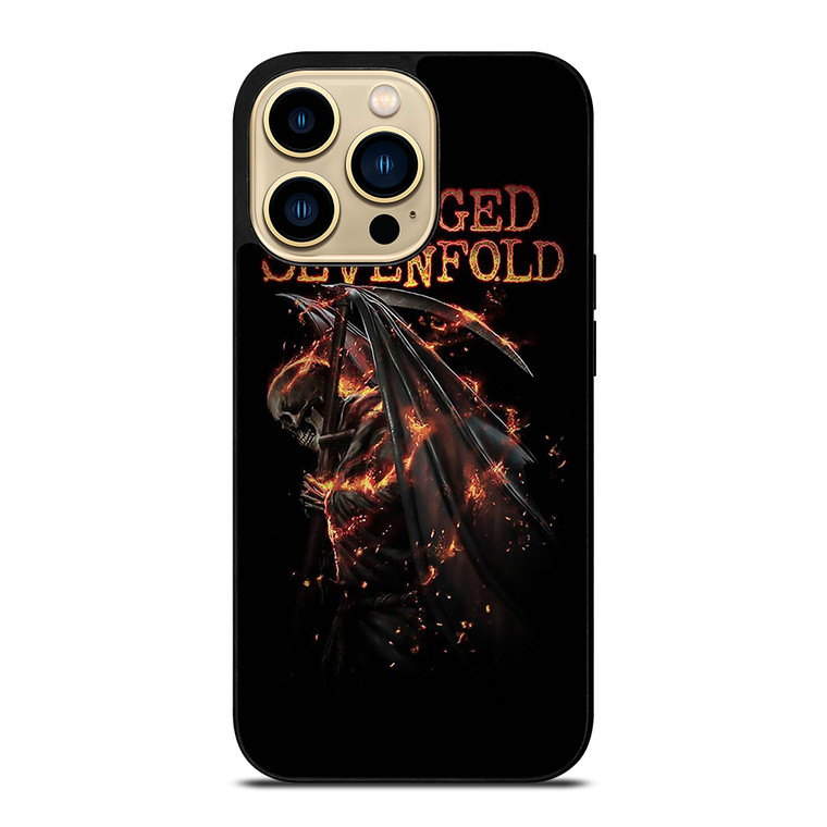AVENGED SEVENFOLD RACK BAND LOGO iPhone 14 Pro Max Case Cover