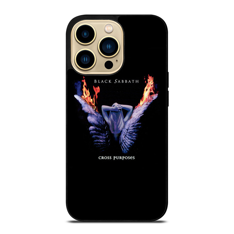 BLACK SABBATH CROSS PURPOSE ALBUM ART iPhone 14 Pro Max Case Cover