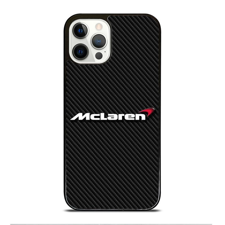 MCLAREN LOGO CARBON iPhone 12 Pro Case Cover