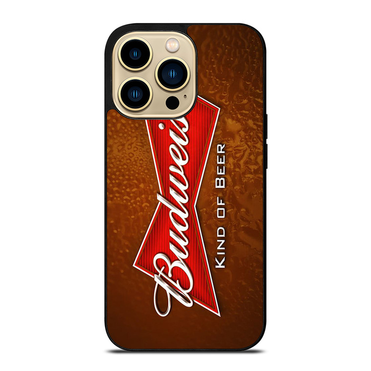 BUDWEISER KING OF BEAR LOGO iPhone 14 Pro Max Case Cover