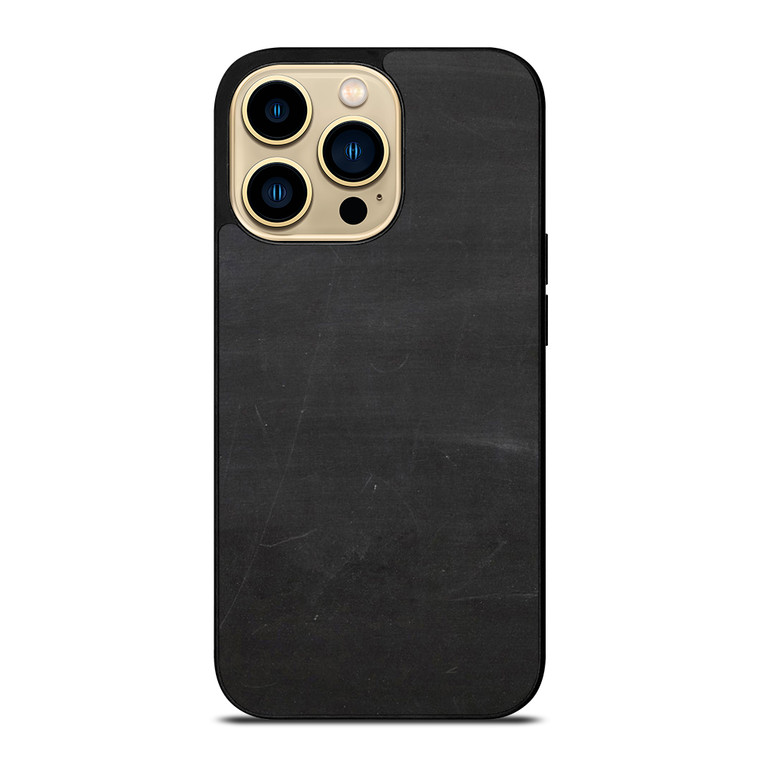 CHALK BLACK BOARD TEXTURES iPhone 14 Pro Max Case Cover