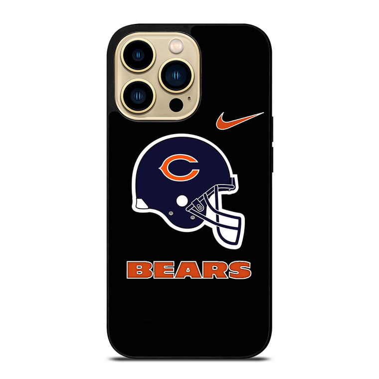 CHICAGO BEARS NFL HELMET NIKE iPhone 14 Pro Max Case Cover