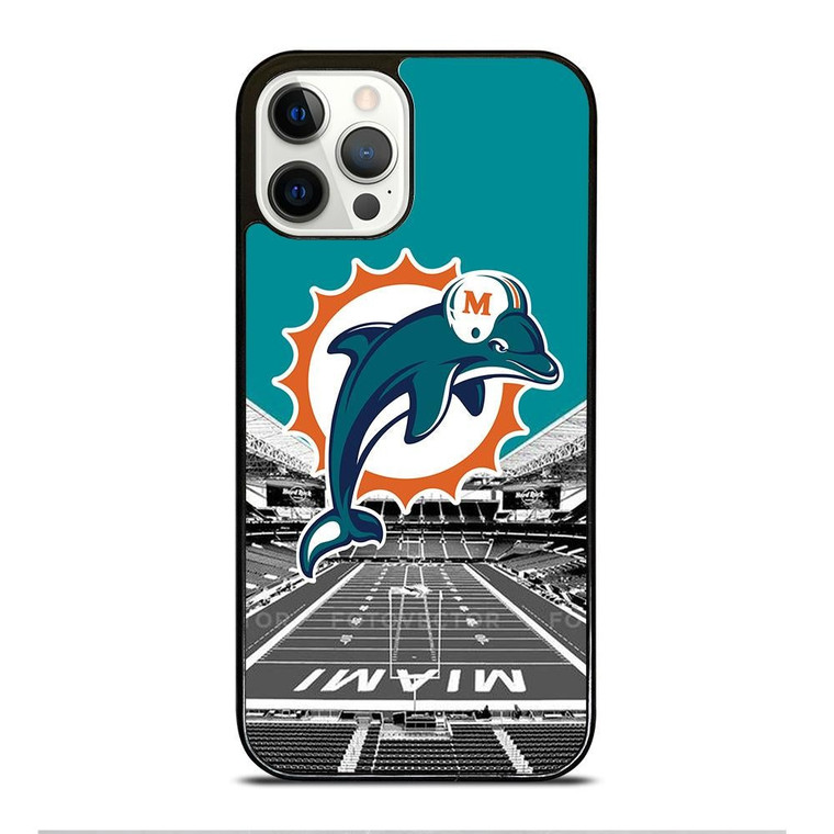 MIAMI DOLPHINS NFL FOOTBALL iPhone 12 Pro Case Cover