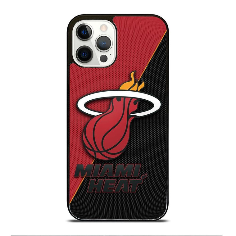 MIAMI HEAT BASKETBALL LOGO iPhone 12 Pro Case Cover