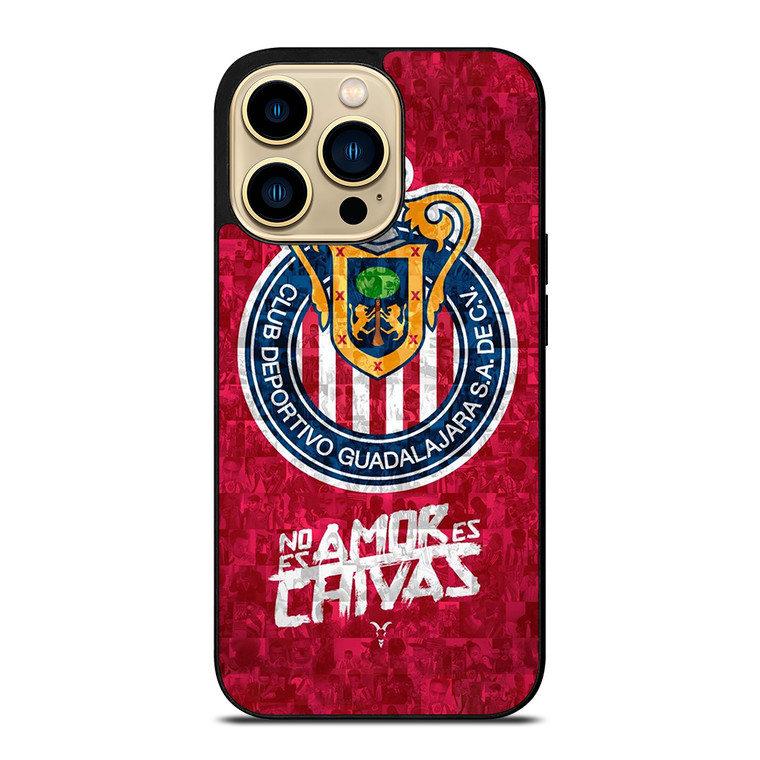 CHIVAS DE GUADALAJARA FOOTBALL iPhone 14 Pro Max Case Cover