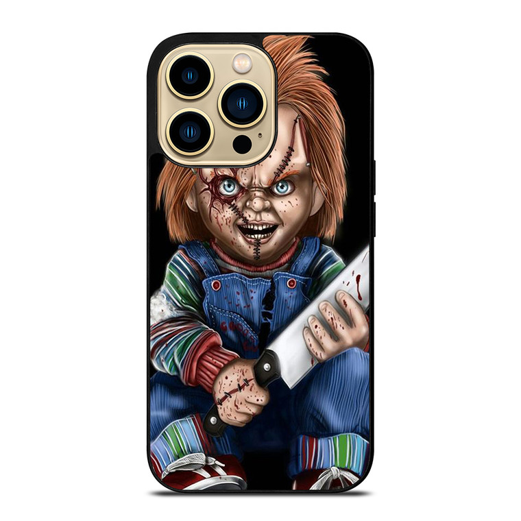 CHUCKY WITH KNIFE iPhone 14 Pro Max Case Cover