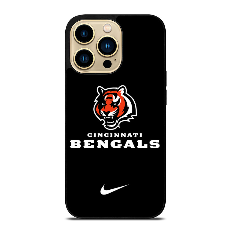 CINCINNATI BENGALS NIKE FOOTBALL iPhone 14 Pro Max Case Cover