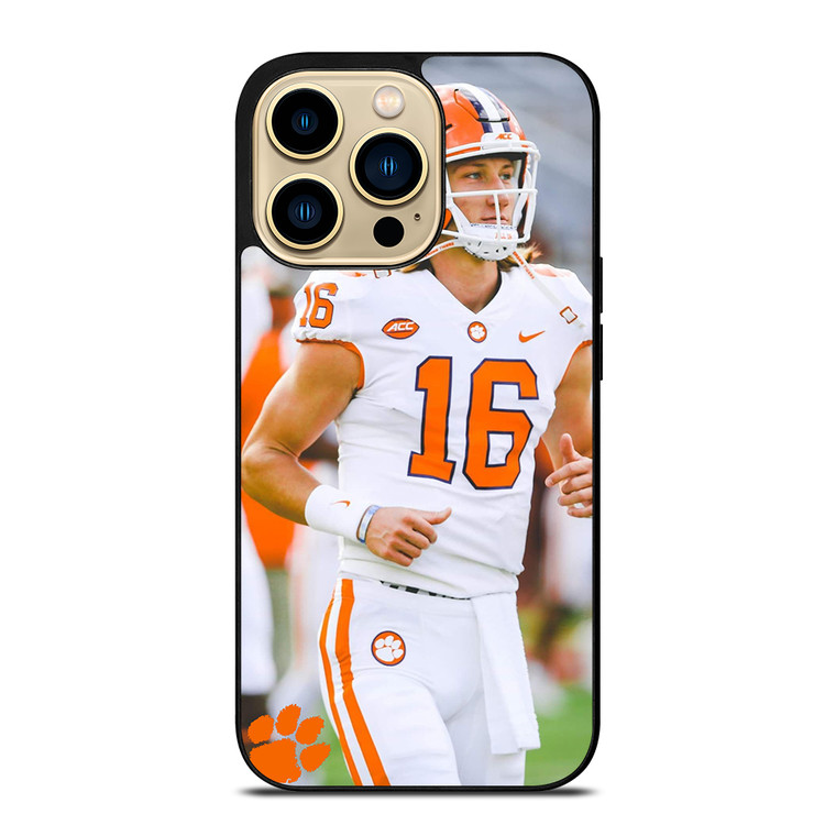 CLEMSON FOOTBALL TREVOR LAWRENCE iPhone 14 Pro Max Case Cover