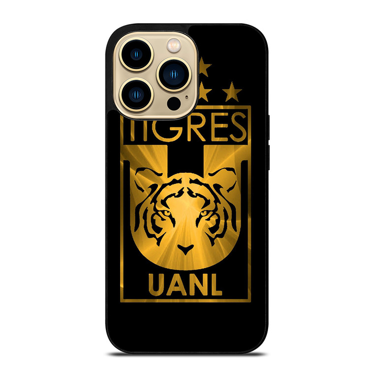 CLUB UANL TIGRES GOLD LOGO iPhone 14 Pro Max Case Cover