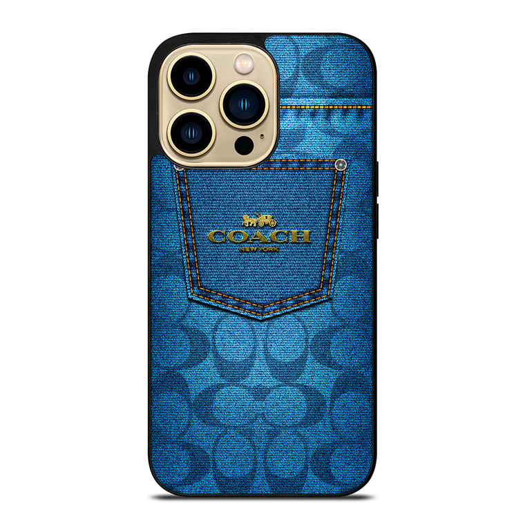COACH JEANS iPhone 14 Pro Max Case Cover