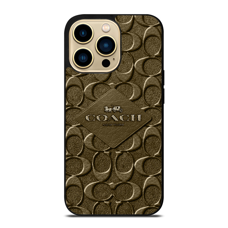 COACH NEW YORK LOGO iPhone 14 Pro Max Case Cover