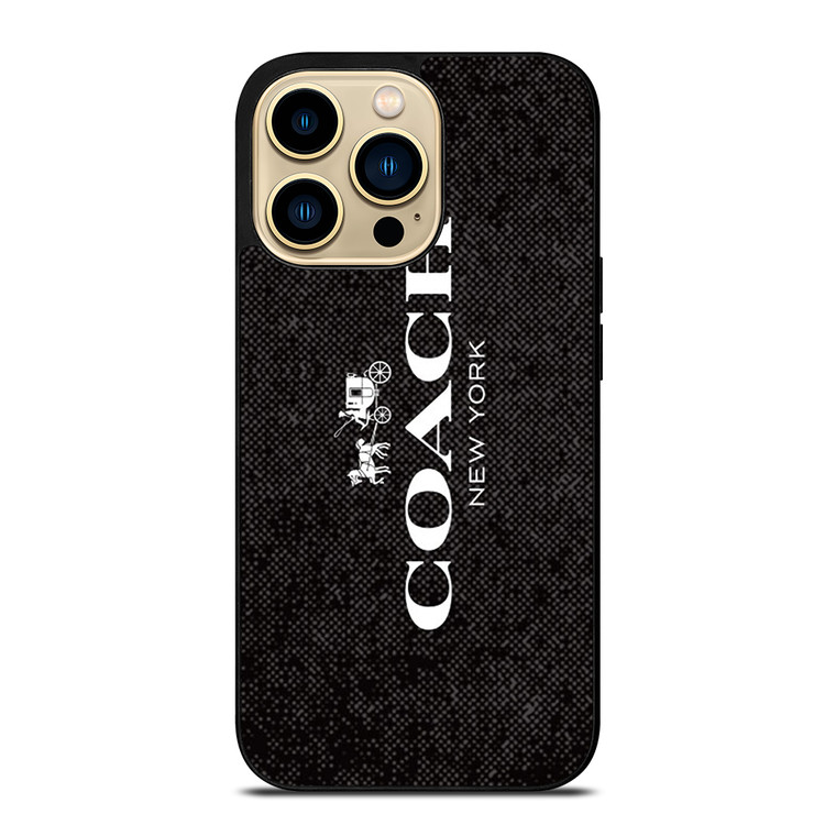 COACH NEW YORK SIGNATURE iPhone 14 Pro Max Case Cover