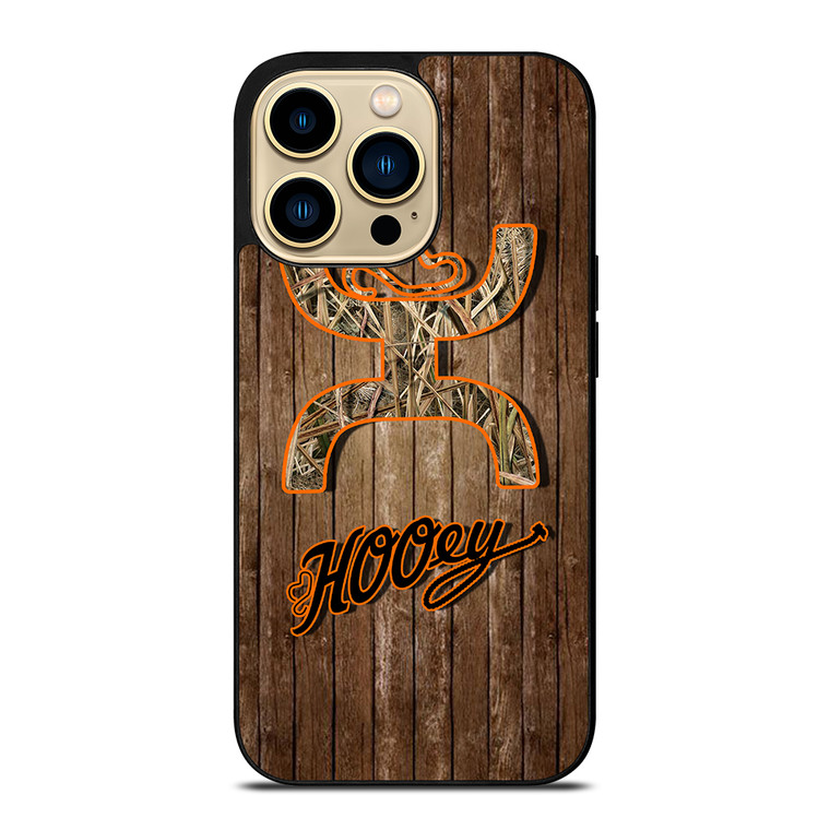 COMO HOOEY WOODEN LOGO iPhone 14 Pro Max Case Cover