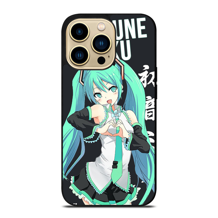 CUTE HATSUNE MIKU iPhone 14 Pro Max Case Cover
