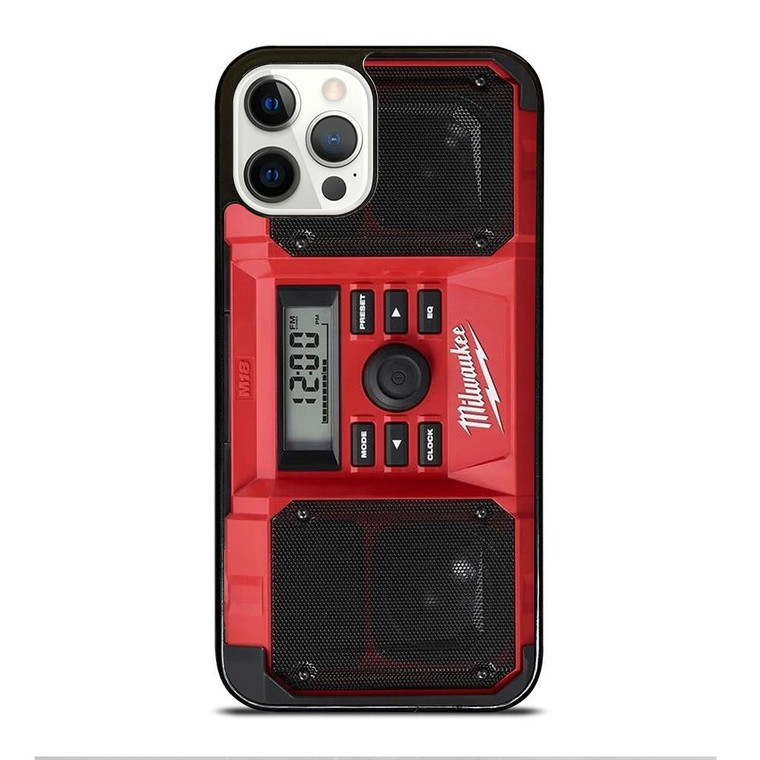 MILWAUKEE JOBSITE RADIO iPhone 12 Pro Case Cover