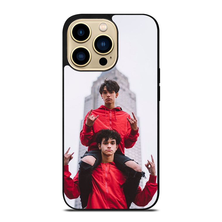 DOBRE BROTHER TWINS iPhone 14 Pro Max Case Cover