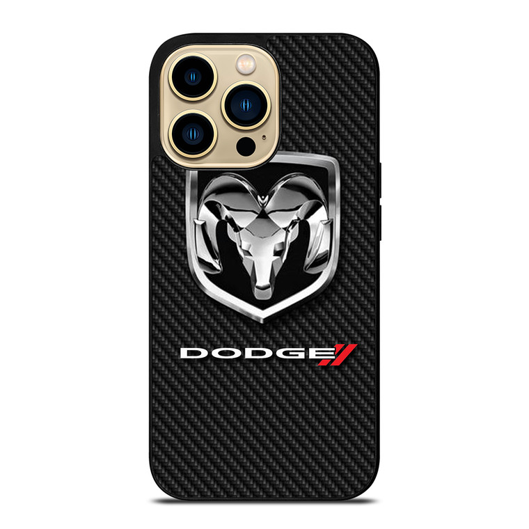 DODGE RAM CARBON iPhone 14 Pro Max Case Cover