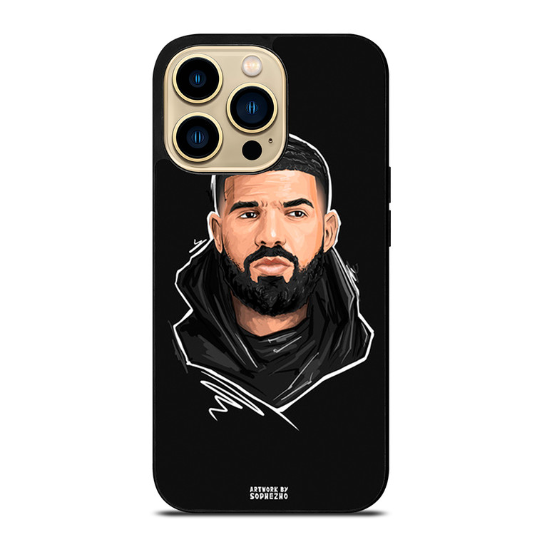 DRAKE ART iPhone 14 Pro Max Case Cover