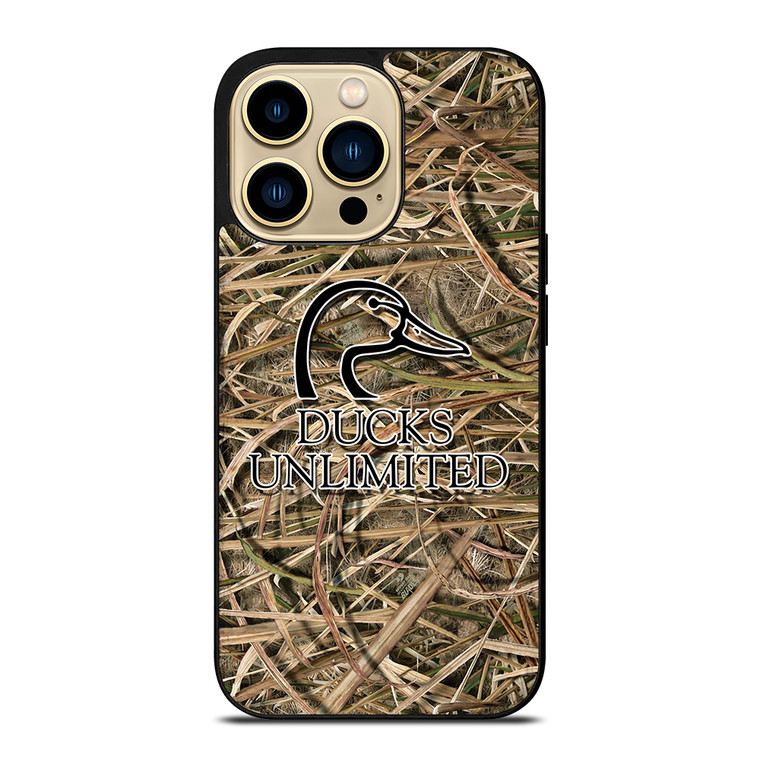 DUCKS UNLIMITED CAMO LOGO iPhone 14 Pro Max Case Cover