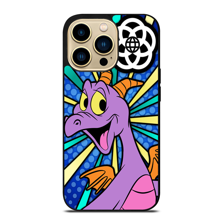 FIGMENT EPCOT DRAGON CARTOON iPhone 14 Pro Max Case Cover