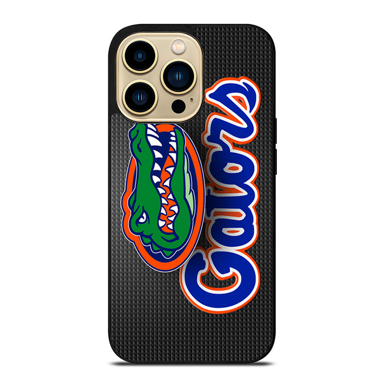 FLORIDA GATORS METAL LOGO iPhone 14 Pro Max Case Cover